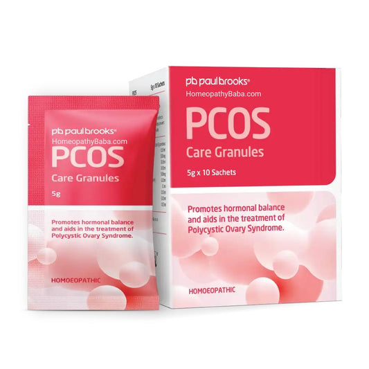 Paul Brooks PCOS Care Granules for Hormonal & Reproductive Support | HomeopathyBaba.com