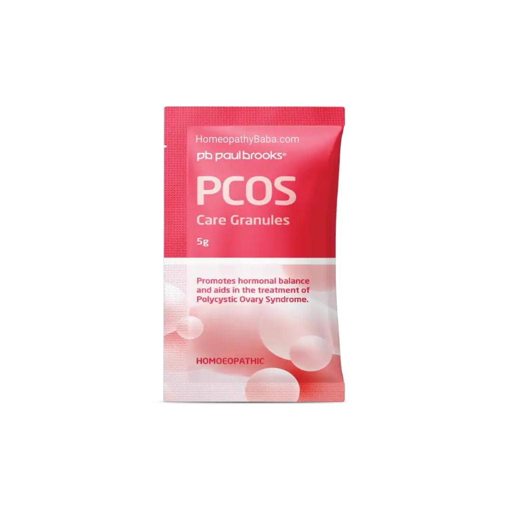 Paul Brooks PCOS Care Granules for Hormonal & Reproductive Support | HomeopathyBaba.com