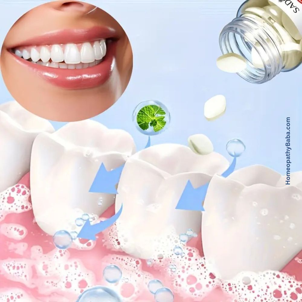 Sadoer Orange Toothpaste Tablets