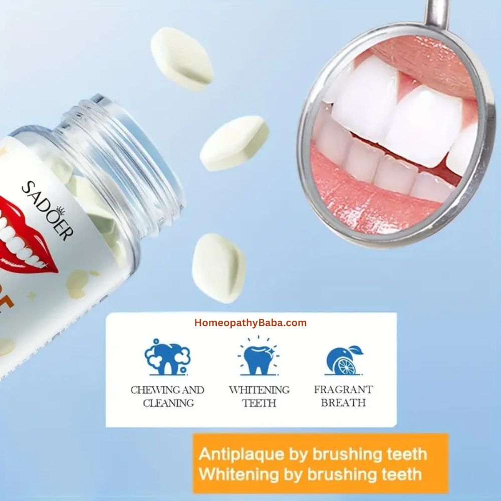 Sadoer Orange Toothpaste Tablets