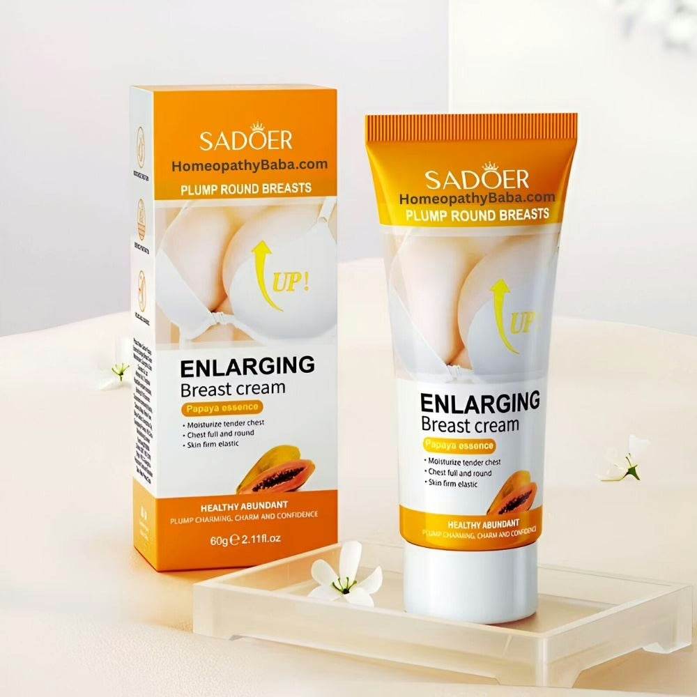 Sadoer Papaya Breast Enhancement Cream 60g - HomeopathyBaba.Com