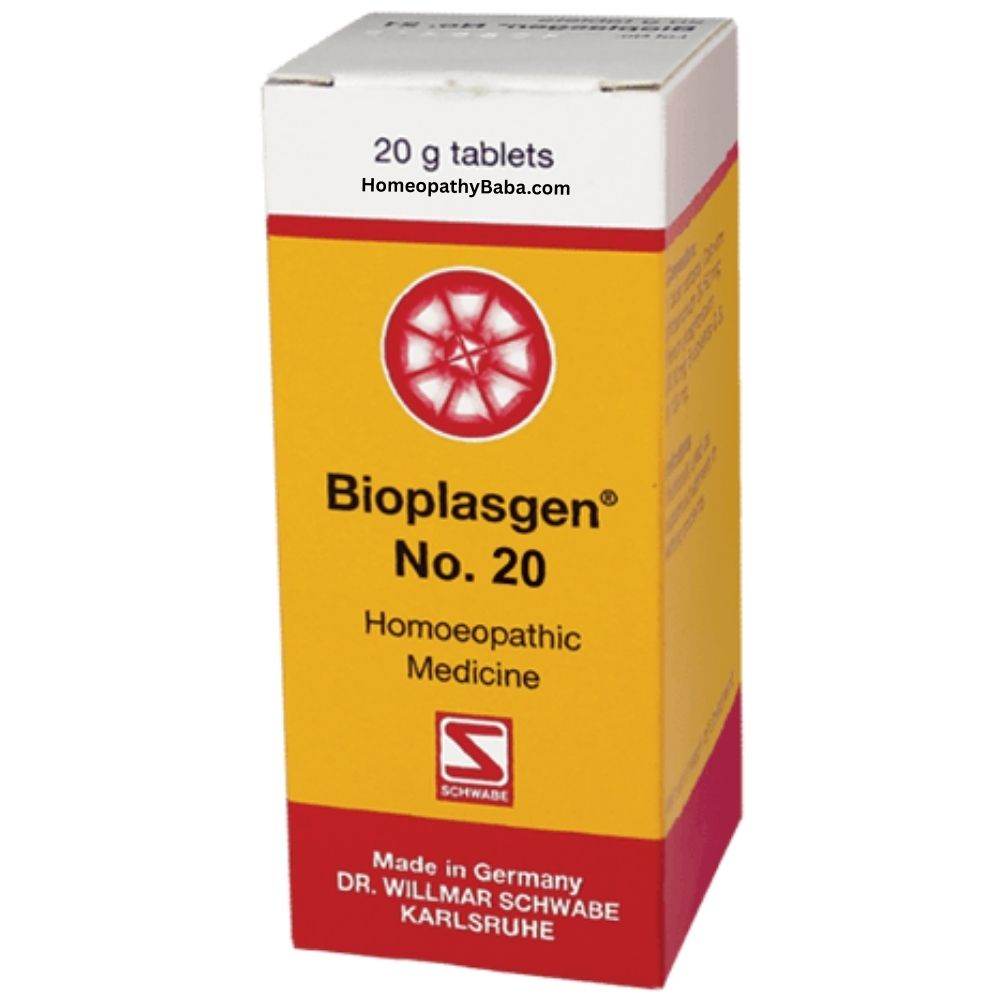 Schwabe Bioplasgen 20 (Skin Diseases) - HomeopathyBaba.Com