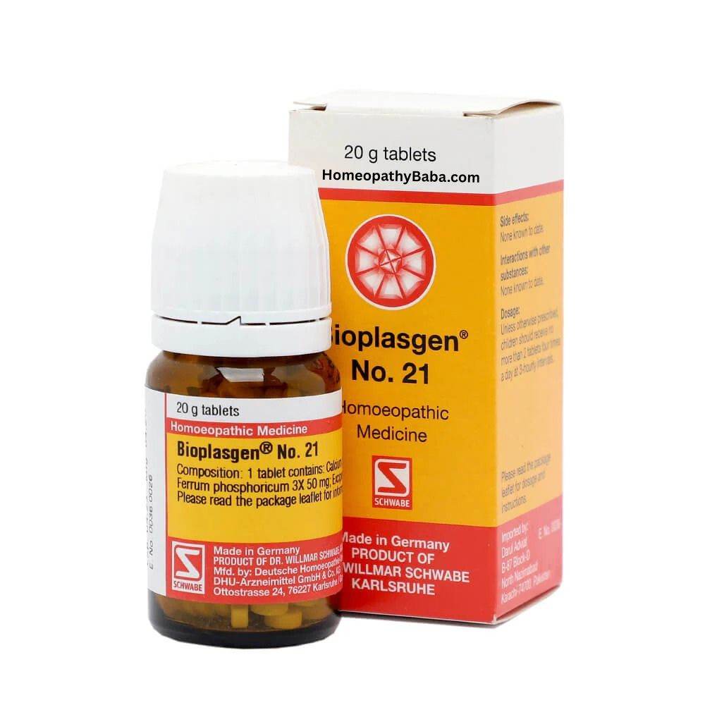 Schwabe Bioplasgen 21 (Teething Problems) - HomeopathyBaba.Com