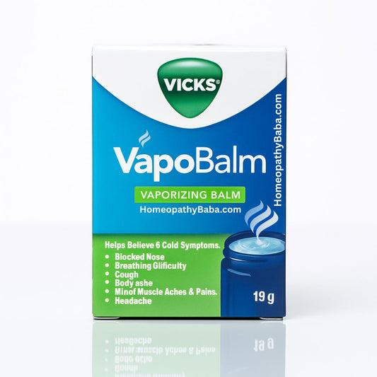 Vicks VapoBalm, 19g - HomeopathyBaba.Com