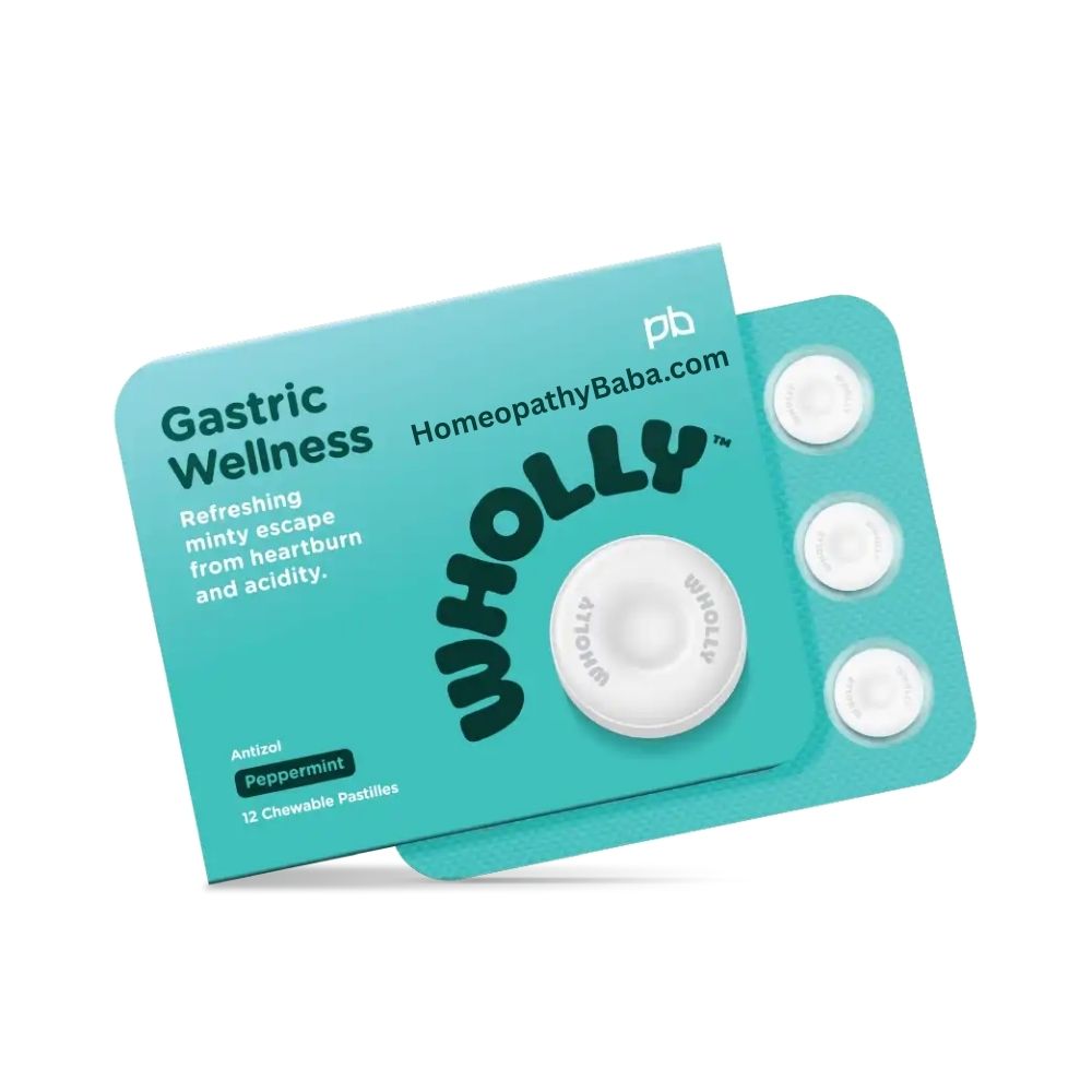 Wholly Gastric Wellness Chewable Tablets