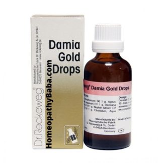 Damia Gold Sexual Weakness Drops by Dr.Reckeweg 50ML - Homeopathy Baba