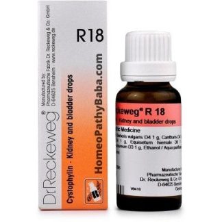 R18 Homeopathic Medicine 22ML Online - HomeopathyBaba.com