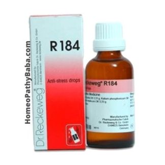 R184 Homeopathic Medicine 22ML - HomeopathyBaba.com