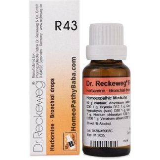 R43 Homeopathic Medicine 22ML - HomeopathyBaba.com