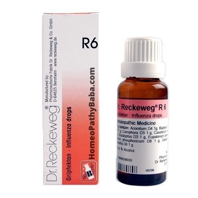 R6 Homeopathic Medicine 22ML - HomeopathyBaba.com