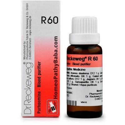 R60 Homeopathic Medicine 22ML - HomeopathyBaba.com