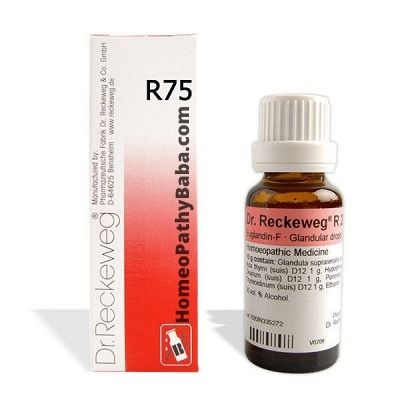 R75 Homeopathic Medicine 22ML Online - HomeopathyBaba.com