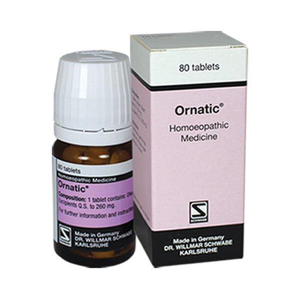 Ornatic Tablets for Unwanted Facial Hair - Homeopathy Baba