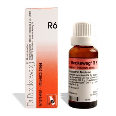 Buy Dr.Reckeweg R6 Drops for Cold, Flu (Influenza) Online