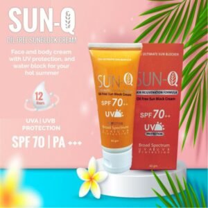 Sun Q Sunblock Oil Free Cream - HomeoPathyBaba.com