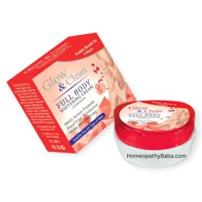 Glow & Clean Full Body Whitening Cream - Homeopathy baba