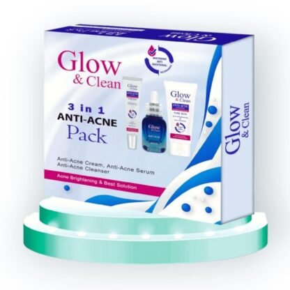 Glow and Clean 3 in 1 Anti Acne Kit - HomeoPathyBaba.com