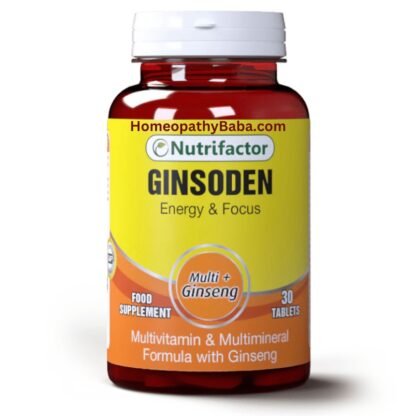 Nutrifactor Ginsoden - HomeoPathyBaba.com