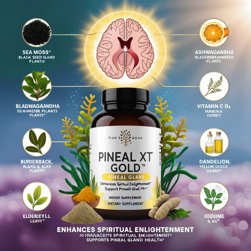 Unlock Your Spiritual Potential with Pineal XT Gold The Ultimate Pineal Gland Support Supplement