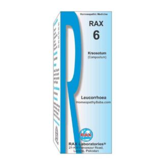 RAX 6 For Leucorrhoea